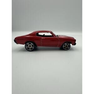 Vintage 1998 Hot Wheels 1970 Chevelle SS MAROON RED Diecast Loose Car